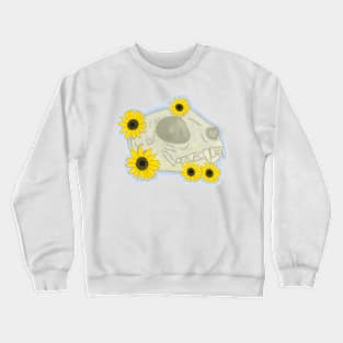 Sunflower cat Crewneck Sweatshirt